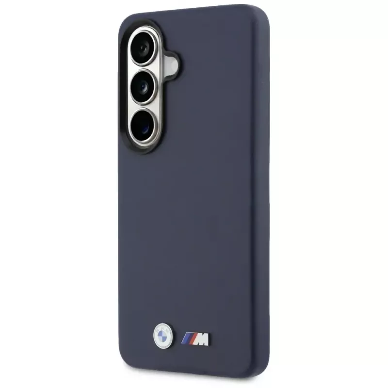 BMW M Metal Logo MagSafe Case voor Samsung Galaxy S26 navy blue