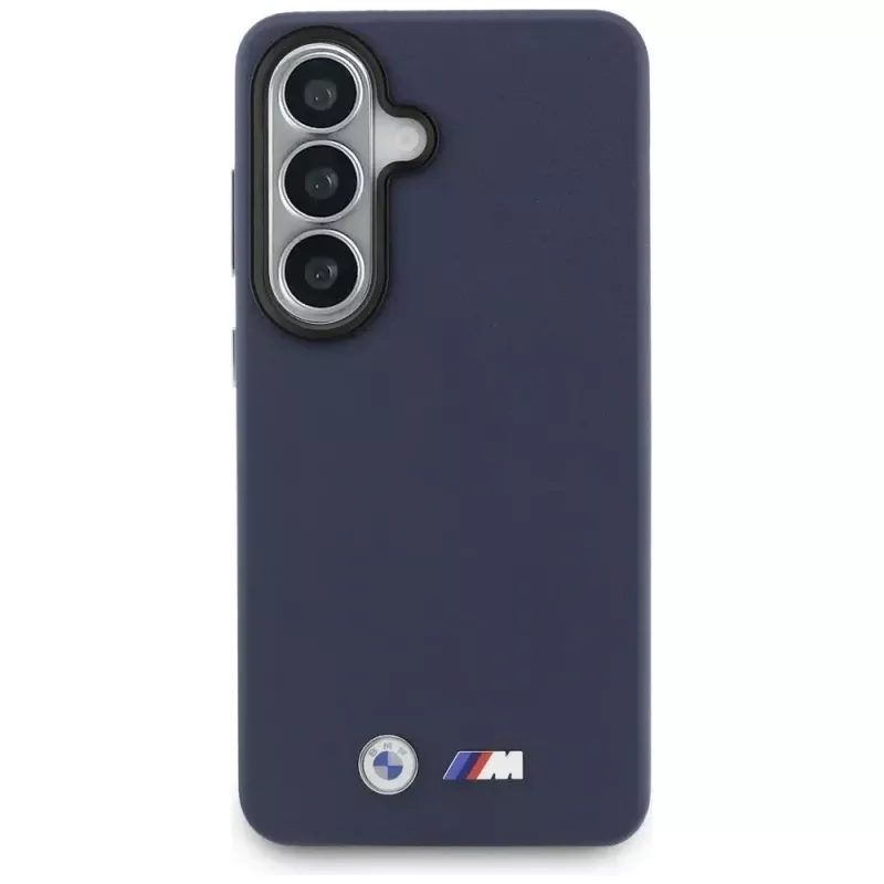 BMW M Metal Logo MagSafe Case voor Samsung Galaxy S26 navy blue