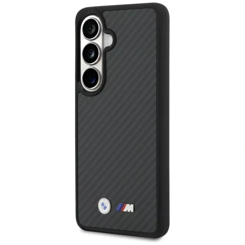 BMW M Kevlar Logo MagSafe Case voor Samsung Galaxy S26 zwart