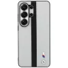 BMW Perforated Stripe Logo MagSafe Case voor Samsung Galaxy S26 Ultra grijs