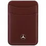 Mercedes Leder MagSafe Geldbörse rood