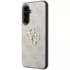 Guess Leather 4G Metal Logo Case voor Samsung Galaxy A57 5G roze