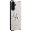 Guess Leather 4G Metal Logo Case voor Samsung Galaxy A57 5G roze