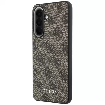 Guess 4G Charm Back Cover voor Samsung Galaxy A57 5G - bruin