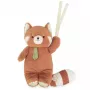 Kaloo Petit Songe rode panda muziekknuffel 20 cm cadeauverpakking