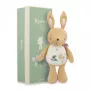 Kaloo Rustling Rabbit pluchen knuffel 28 cm in cadeauverpakking Petites Chansons collectie