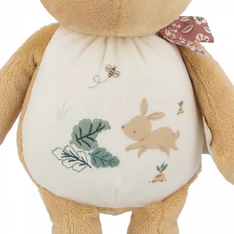 Kaloo Rustling Rabbit pluchen knuffel 28 cm in cadeauverpakking Petites Chansons collectie