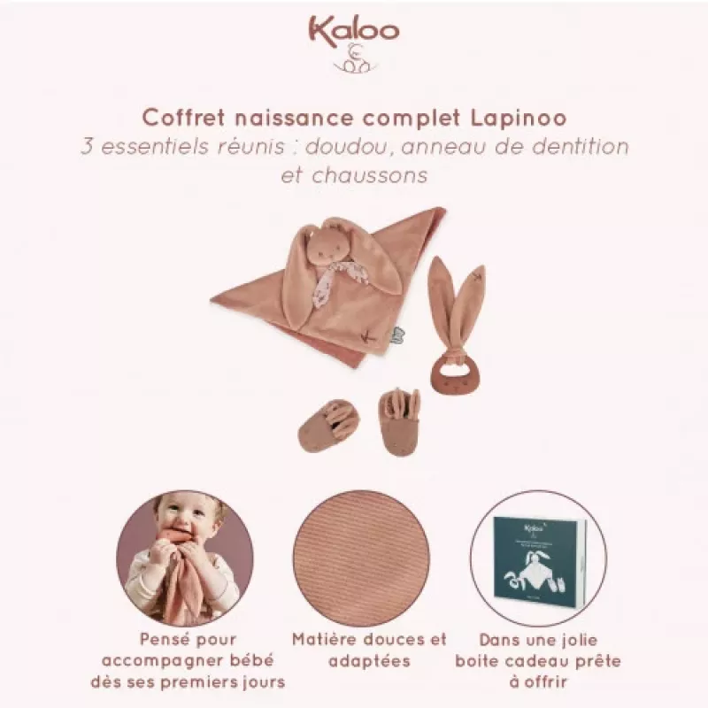 Kaloo Lapinoo Rabbit K218012 Brick cadeauset