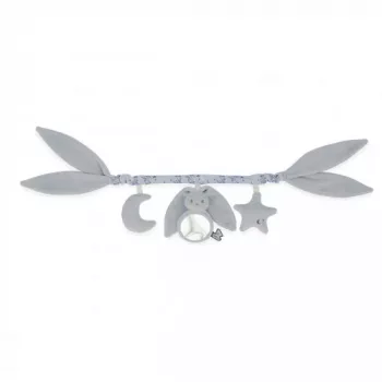 Kaloo Lapinoo Blue Rabbit kinderwagen activiteitenketting