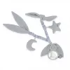 Kaloo Lapinoo Blue Rabbit kinderwagen activiteitenketting