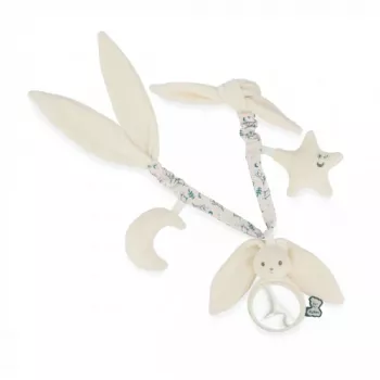 Kaloo Lapinoo kinderwagen activiteitenketting crème konijn