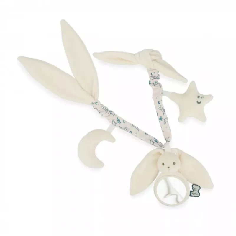 Kaloo Lapinoo kinderwagen activiteitenketting crème konijn