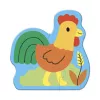 Janod Progressief puzzelset 5 puzzels - 2, 4, 6, 8 en 10 stukjes Boerderij 2+