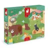 Janod Sensorische voelpuzzel Bos 20 stukjes 2+