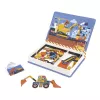 Janod Magnetibook Bouwplaats magnetisch leerspel