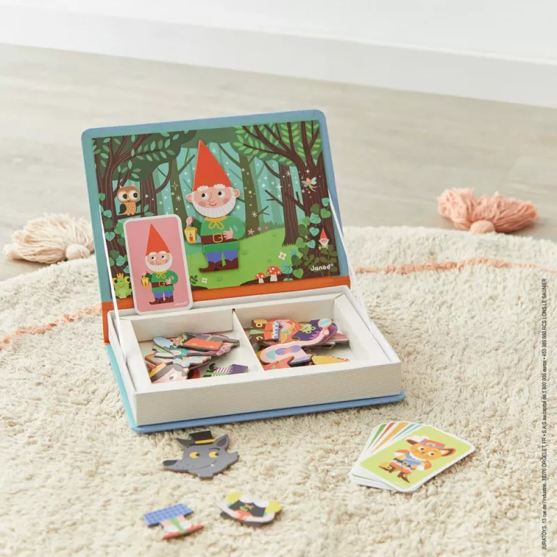 Janod Magnetibook Sprookjes magnetisch boekspel