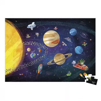 Janod Zonnestelsel puzzel 100 stukjes