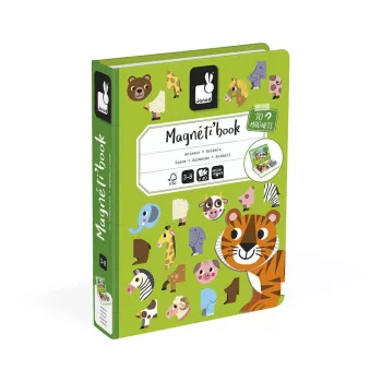 Janod Magnetibook Dieren magnetisch boekspel