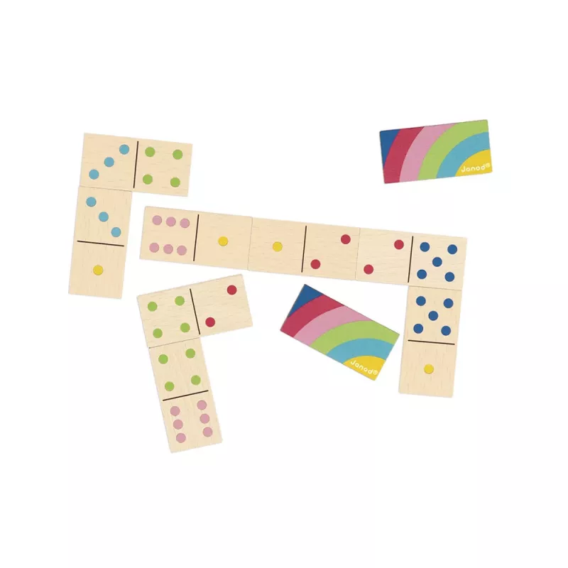 Janod Pure domino houten spel 3+