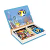 Janod Magnetibook Tropische vissen magnetisch puzzelboek 3+