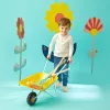Janod Little Gardener metalen kruiwagen voor kinderen 2+