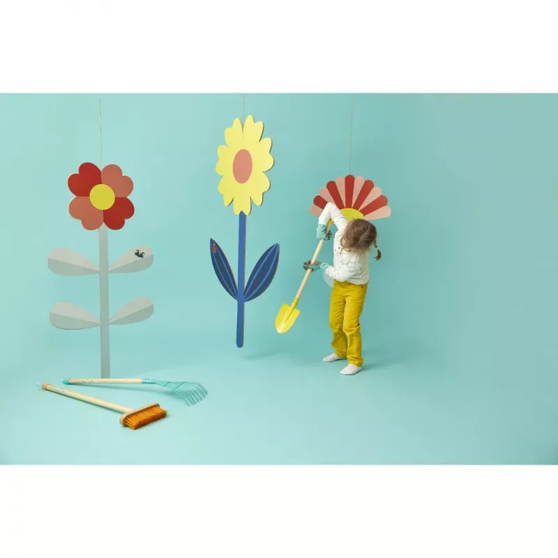Janod Little Gardener metalen schep oranje