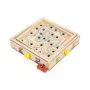Janod Applepop Ball Maze Game - magneetpen houten doolhof voor kinderen vanaf 5 jaar