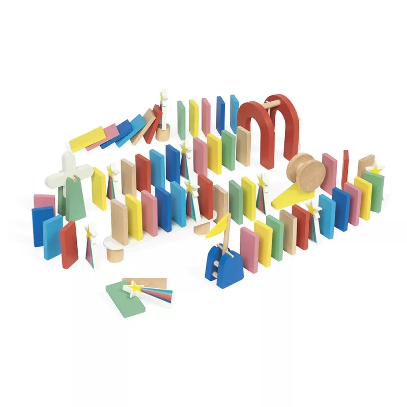 Janod domino hindernisparcours 100 delen 3+