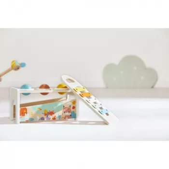 Janod Pure houten xylofoon met kogelbaan