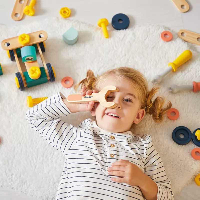 Janod Brico'kids 100-delige Bouwset vanaf 3 jaar