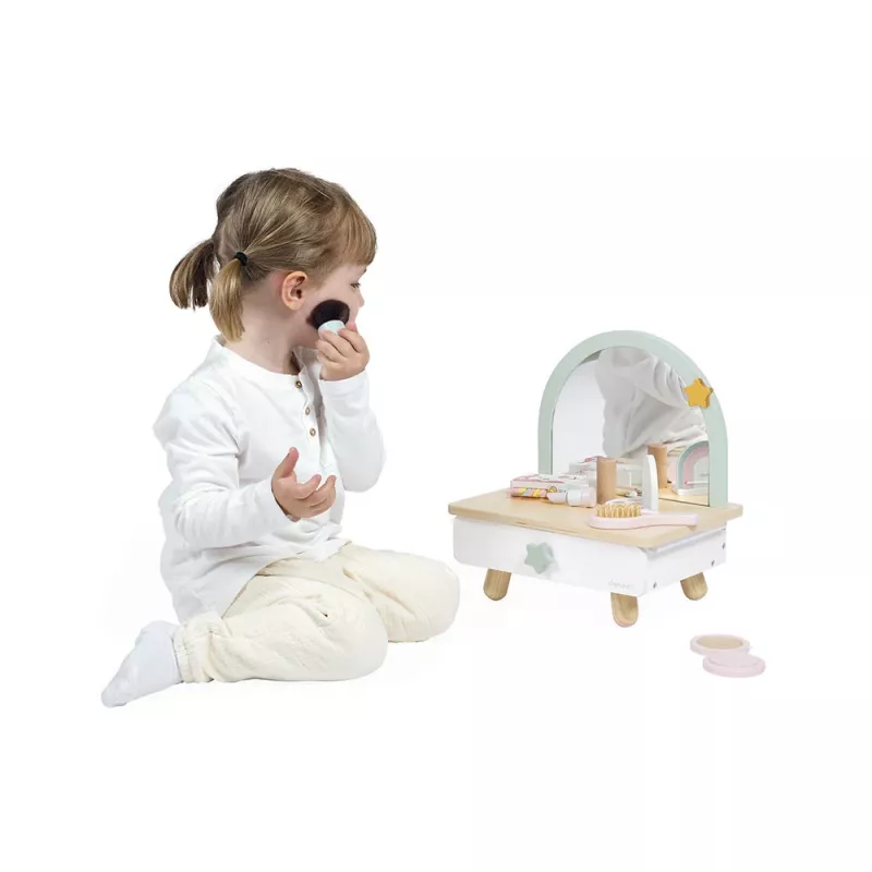 Janod Houten Schminktafel met Accessoires Eenhoorn 3+