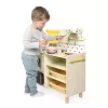 Janod Grote Houten Keuken met 19 Accessoires Shiny Grandma 3+