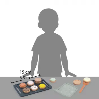 Janod Houten Koekjesbakset 21-delig Shiny Grandma 3+
