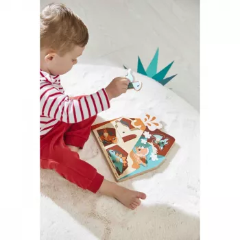 Janod Muzikale Puzzel Dinosaurussen 18m+