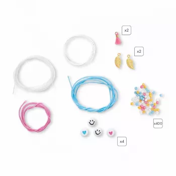 Janod DIY sieraden maken set bloemkralen 6+