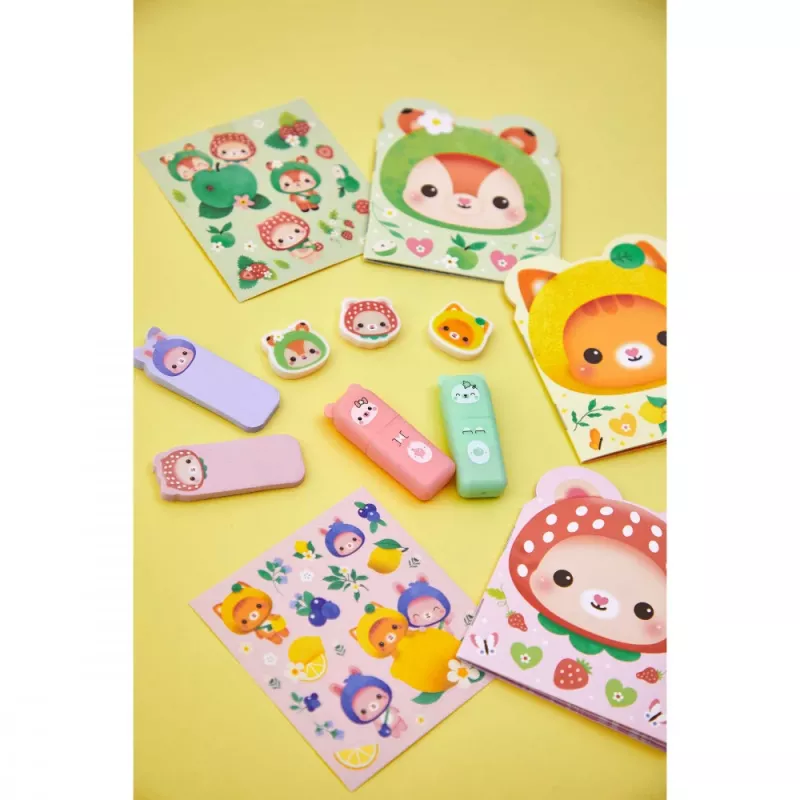 Janod Schrijfwarenset 12-delig Fruit Sweeties 6+