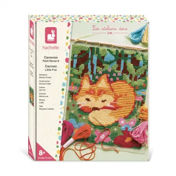 Janod Creatieve stickerset canvas vos 8+