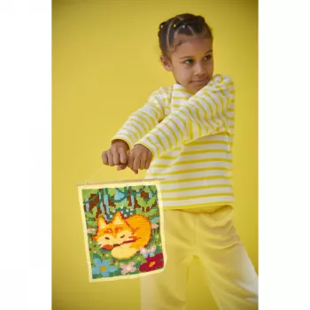 Janod Creatieve stickerset canvas vos 8+