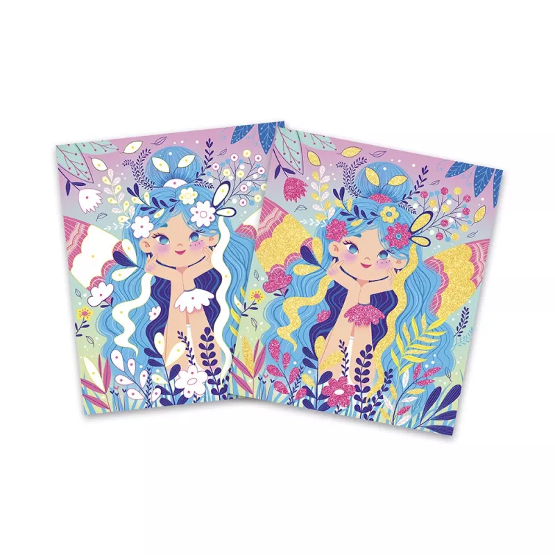 Janod Glitter Fairy creatieve set voor kinderen vanaf 6 jaar