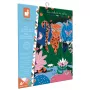 Janod Glow-in-the-Dark kristalmozaïek knutselset - Night Jungle - Creatieve activiteit voor kinderen vanaf 6 jaar
