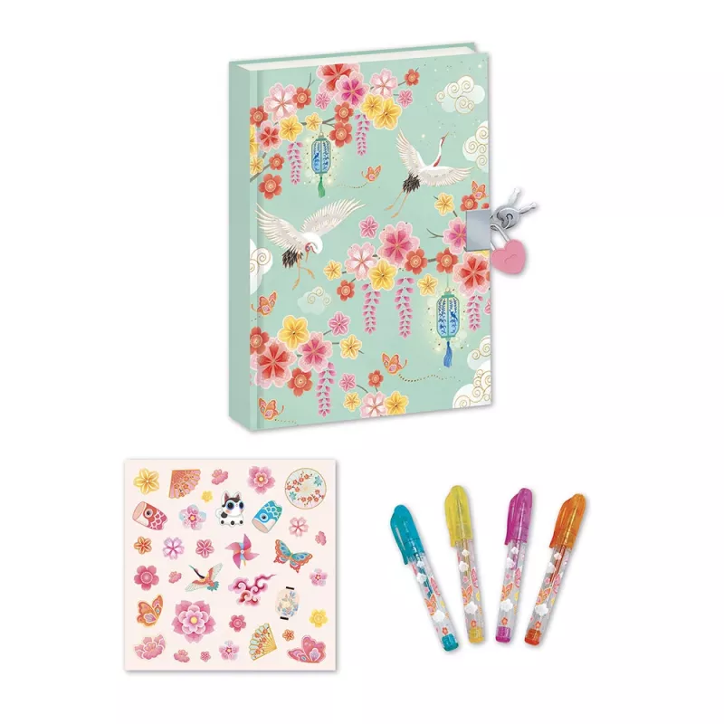 Janod Creatieve set geheim dagboek Japanese Dreams 7+