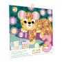 Janod My Arts & Crafts 3+ creatieve sticker kunstset met metallic ronde stickers