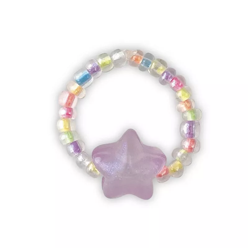 Janod Fluorescerende kralen sieraden maken set voor kinderen vanaf 6 jaar