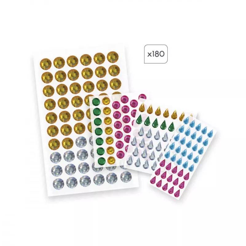 Janod My Arts & Crafts grote strassstenen creatieve knutselkit