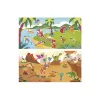 Janod My Arts & Crafts Dinosaur herbruikbare stickerset voor peuters 2+