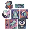 Janod creatieve set puntmalen pointillisme 3D ruimtedieren 8+