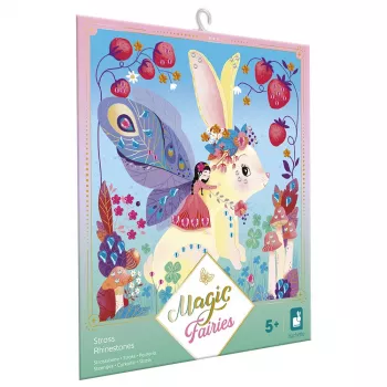 Janod Magic Fairies strasssteentjes knutselset 5+
