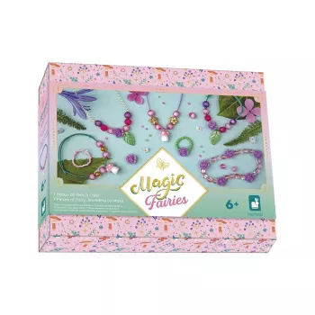 Janod Magic Fairies creatieve sieradenmaakset met opbergdoos, 6+