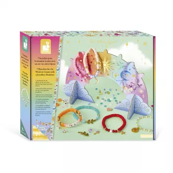 Janod DIY armbandmaakset met standaard - armband voor elke dag van de week 7+