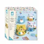 Janod creatieve set gips dierfiguren decoratie 4 stuks 6+